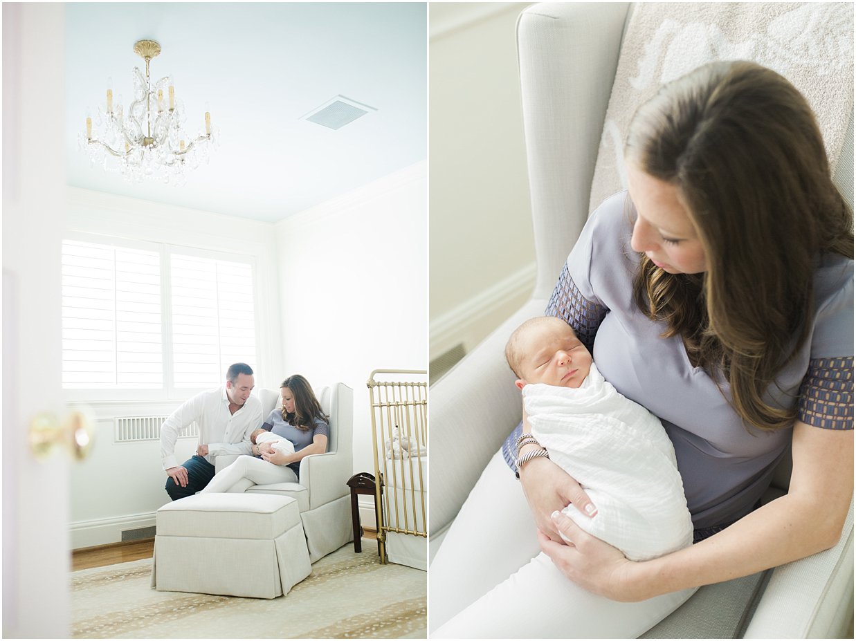 Newborn Photography in Nursery